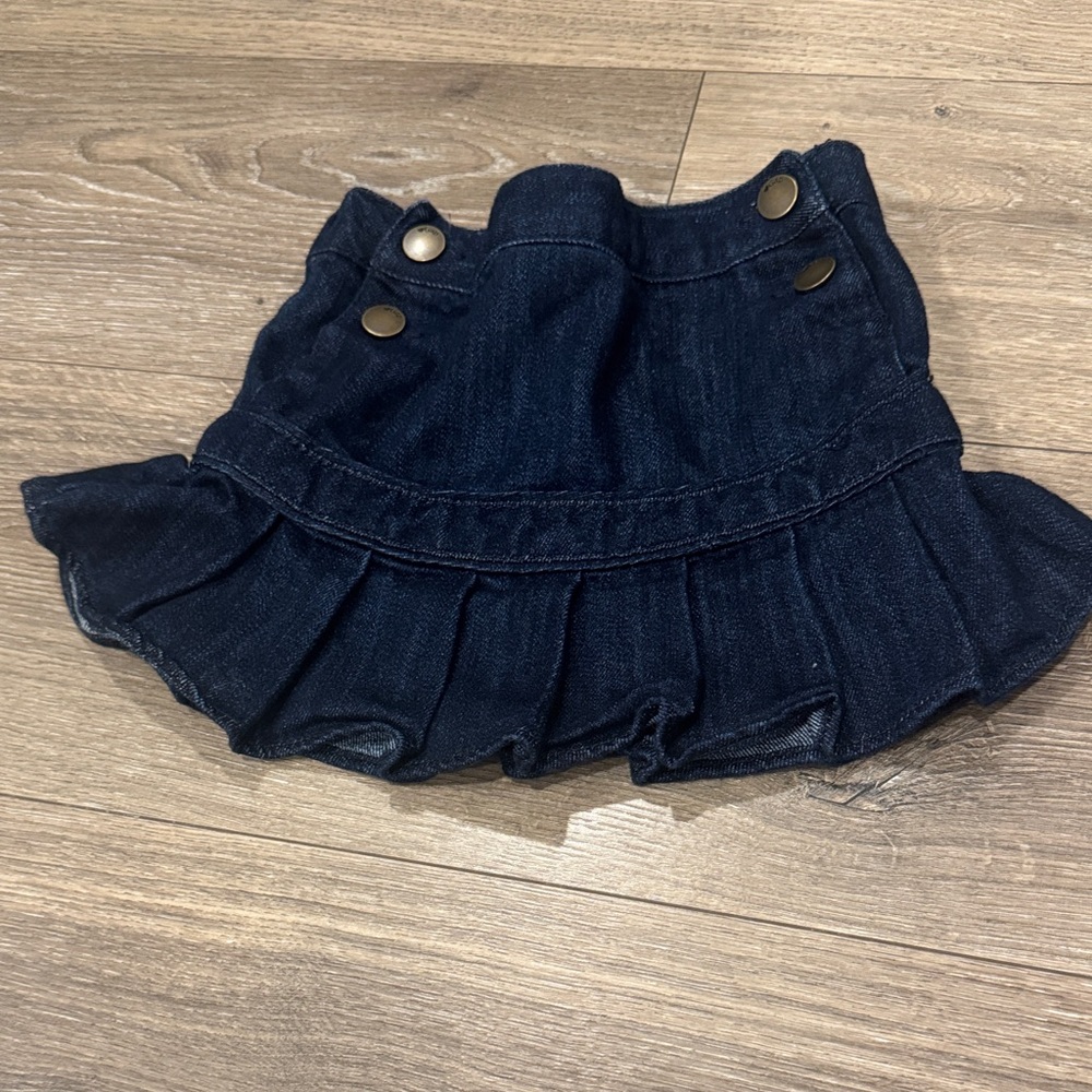 GAP Kids Navy Skirt with Ruffle Hem
